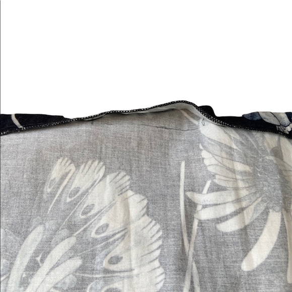 ZARA MIDI FLORAL PRINT FLOWY SKIRT, BLACK AND BLUE, HIGH RISE SIZE MEDIUM - Picture 7 of 11